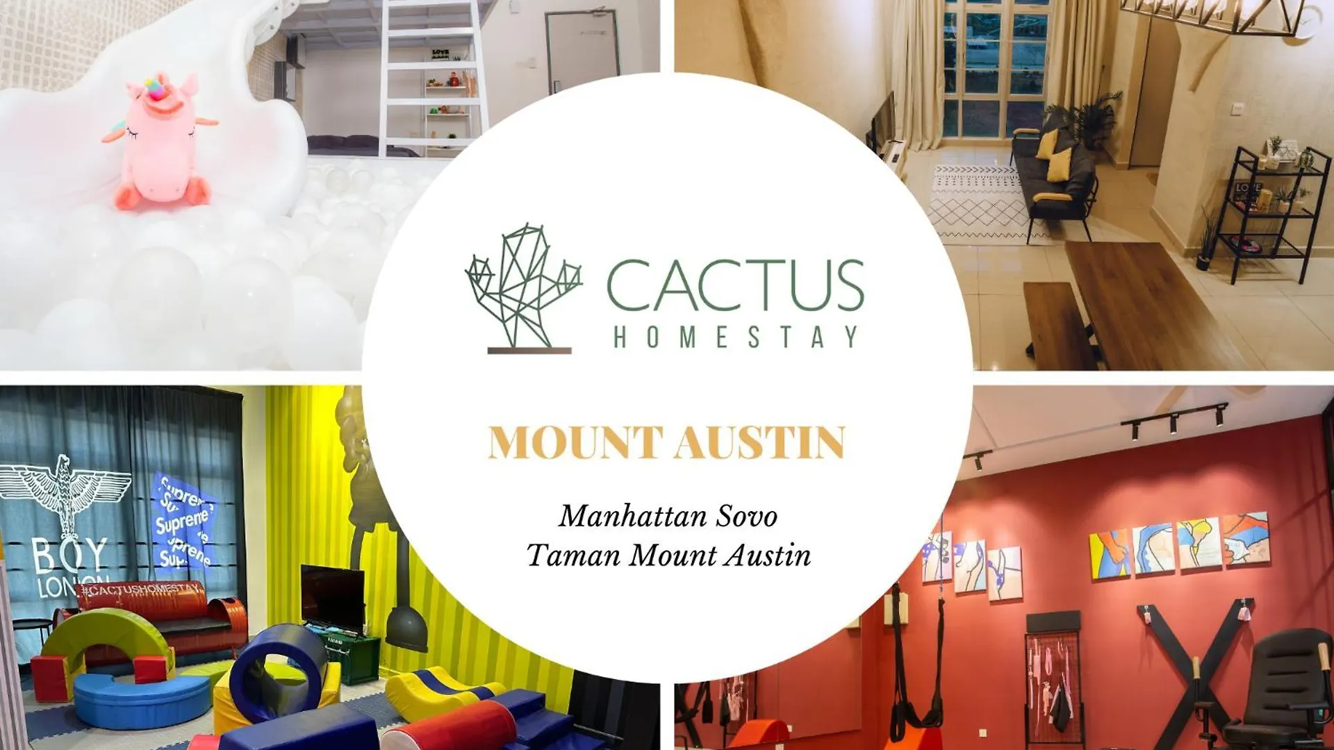 Mount Austin Manhanttan Sovo By Cactus Homestay Johor Bahru